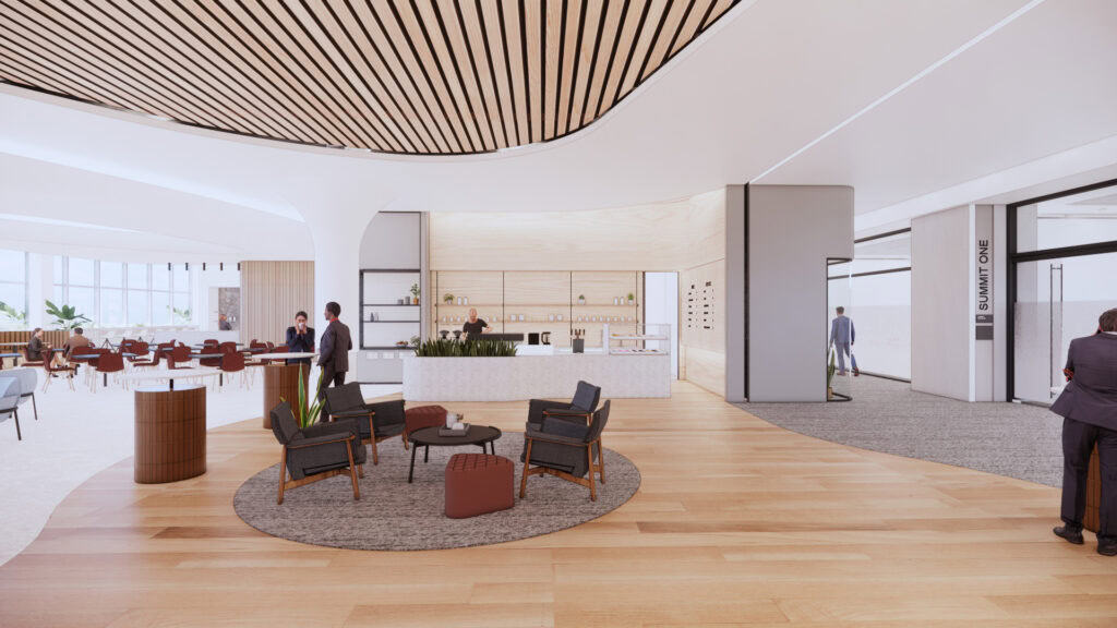 Rendering courtesy of HOK.